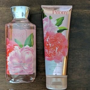 🌸 Peony shower gel and body cream bundle!
